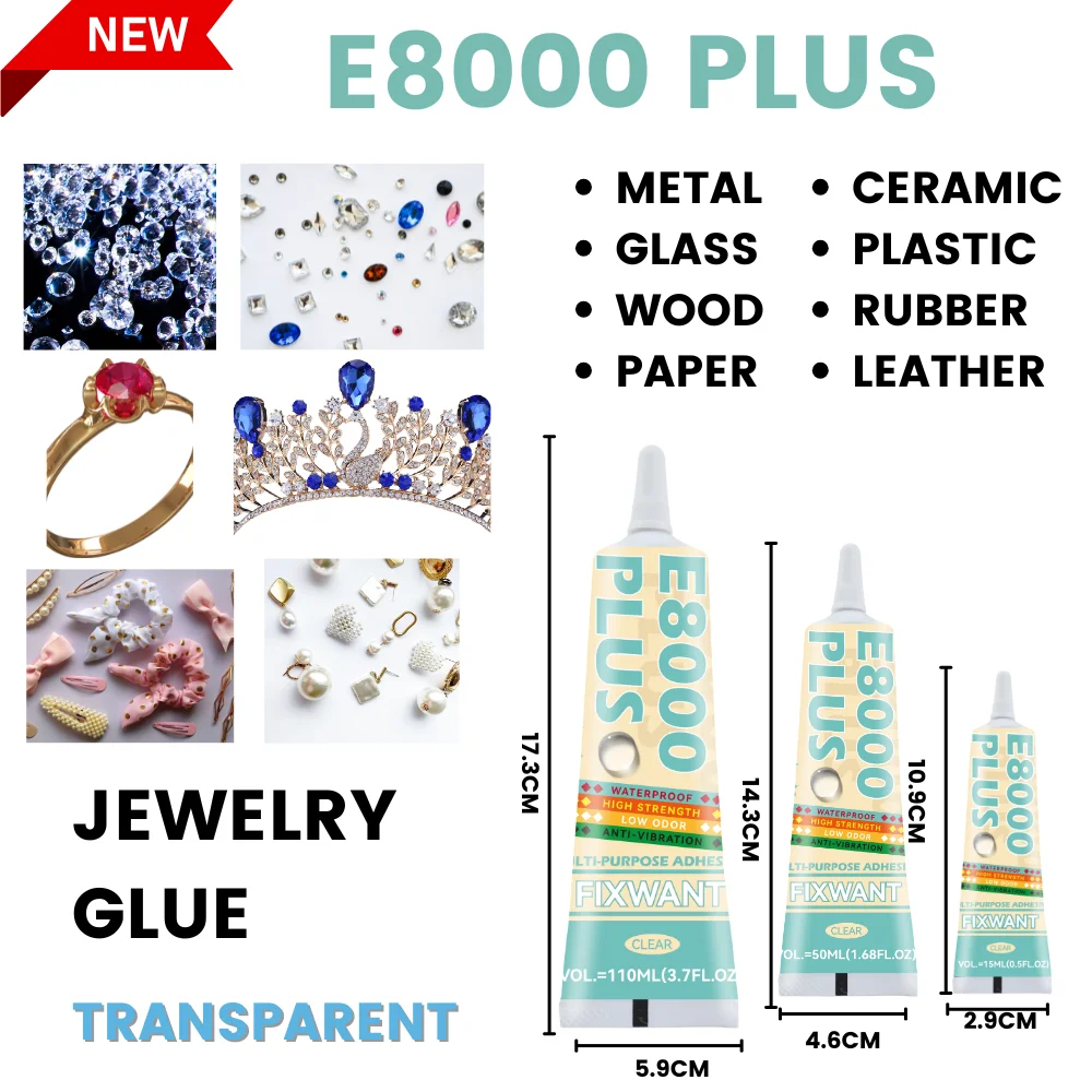 

FIXWANT E8000 PLUS клей для ювелирных изделий