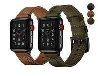 leather strap for apple watch band 44mm 38mm 42mm 40mm 41mm 45mm genuine leather watchband belt bracelet iwatch serie 3 4 6 se 7