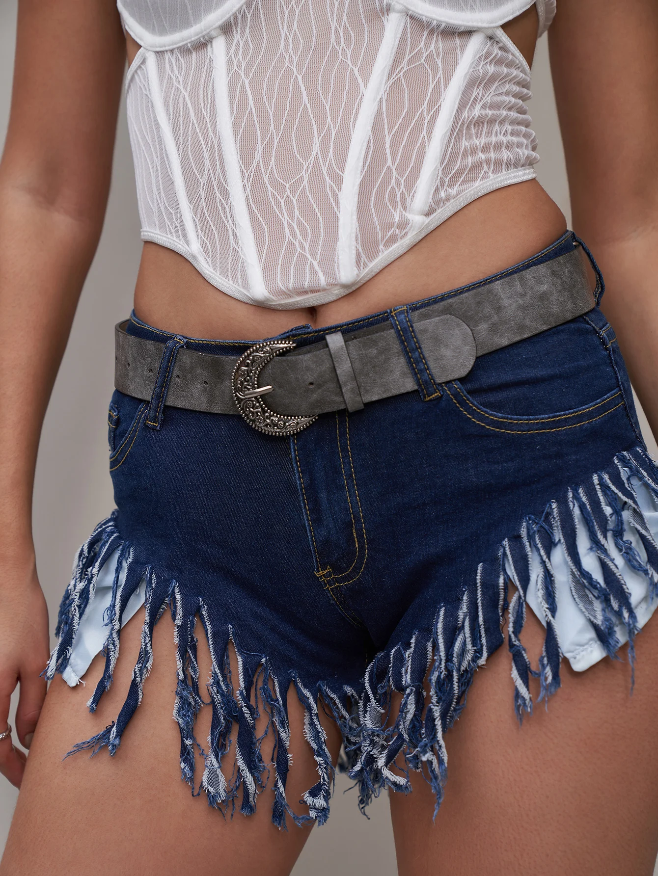 1 шт. женский ремень с пряжкой в виде Луны