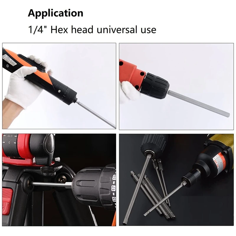 Новинка набор длинных бит магнитных 20 шт. 100 мм звездообразные шестигранные PH1 PH2