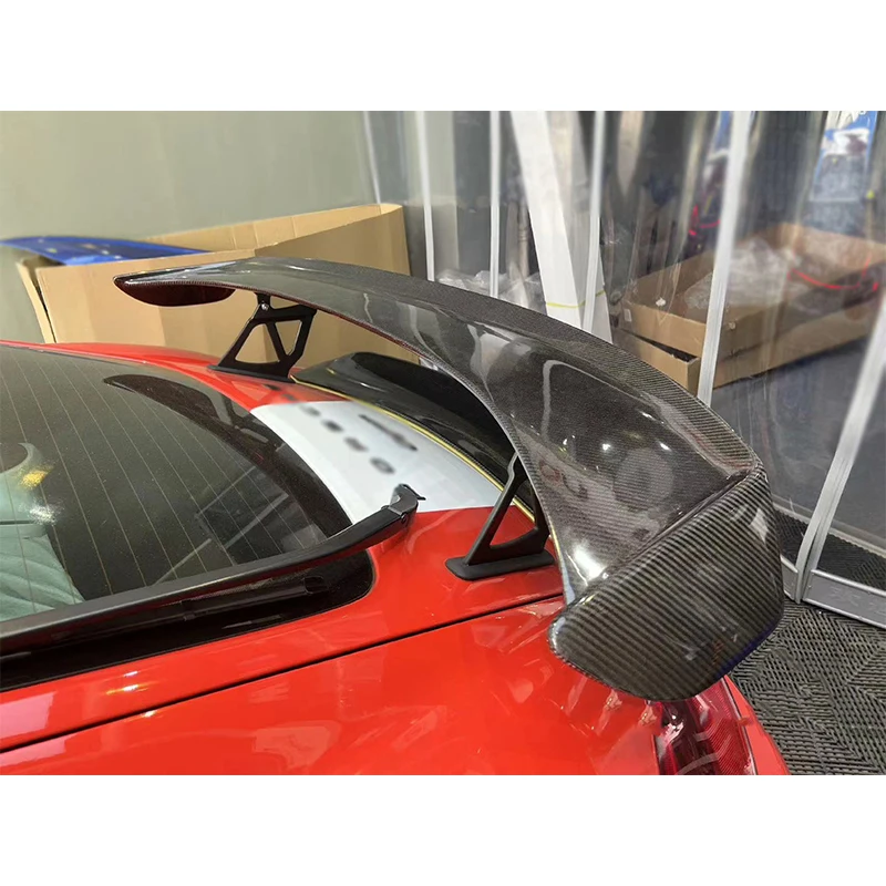 Для Porsche Cayman Boxster 718 981 986 987 GT4 GT 2016 + задний спойлер из углеродного волокна для