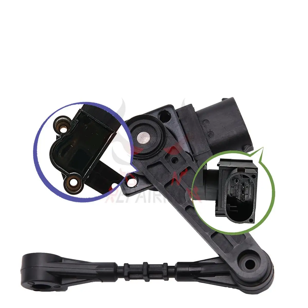 Фото Для Land Rover Discovery 3 Range Rover передний (драйвер) датчик высоты левой подвески LR020156/LR020155 RQH500071 №3