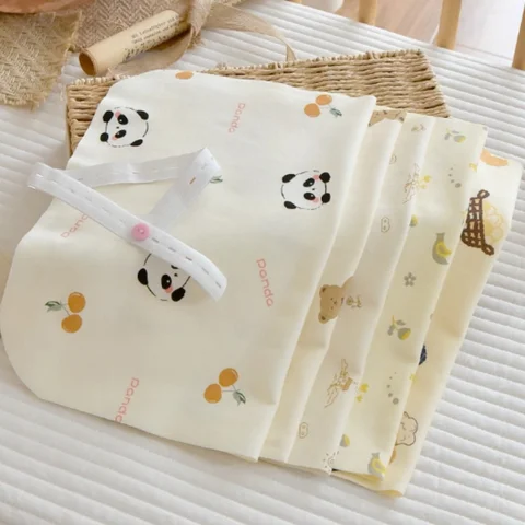 Хлопковые подгузники для взрослых с мультяшным принтом