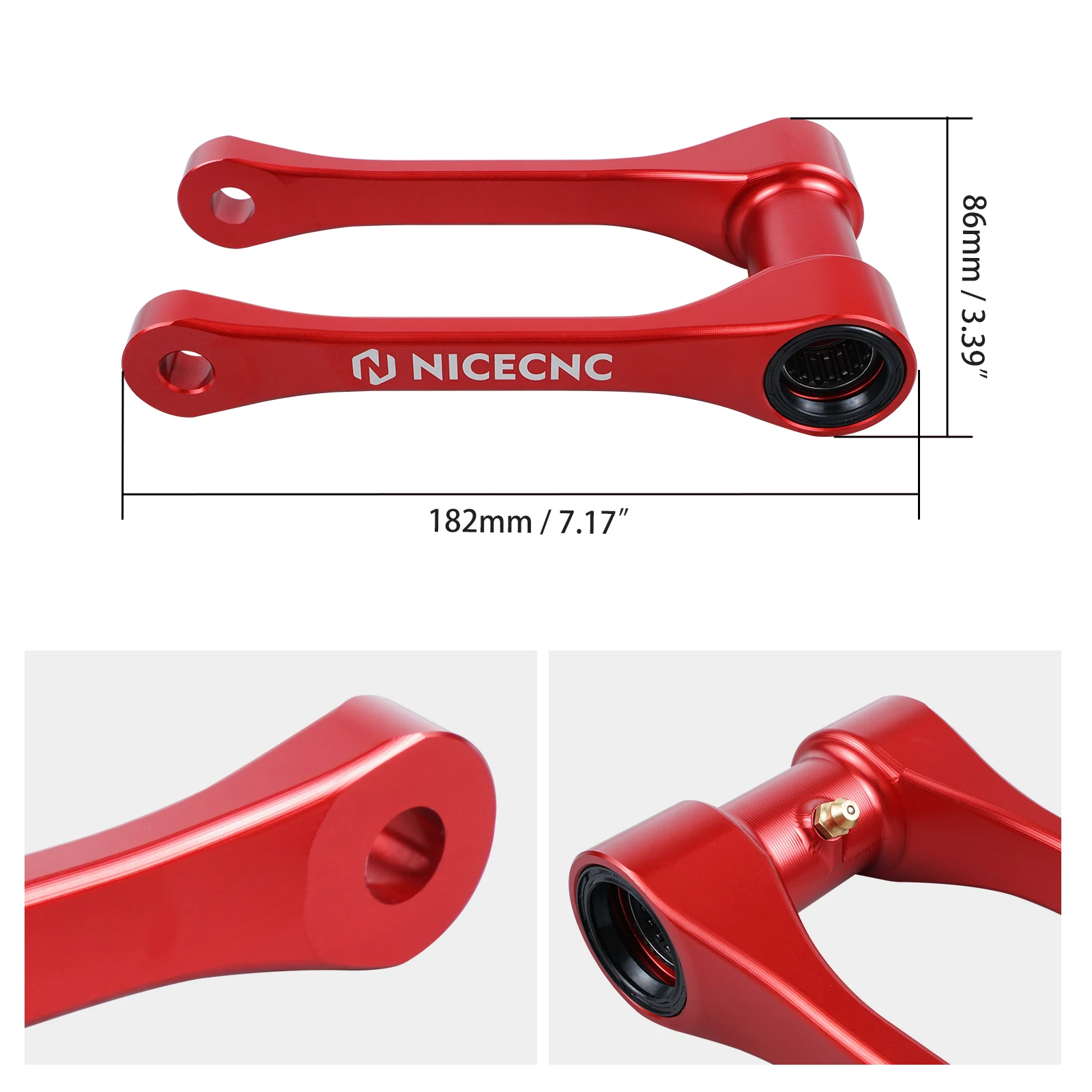 Фото NICECNC для Beta 2010-2024 RR 300 Xtrainer 300 1,25 дюйма/30 мм комплект понижающих тяг RR 125 RR 250 RR 350 RR 390 RR 430 RR 450 RR 498 №2