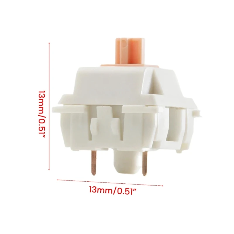 Линейные переключатели POM Stem Позолоченные язычки Panda Switchfor Механические