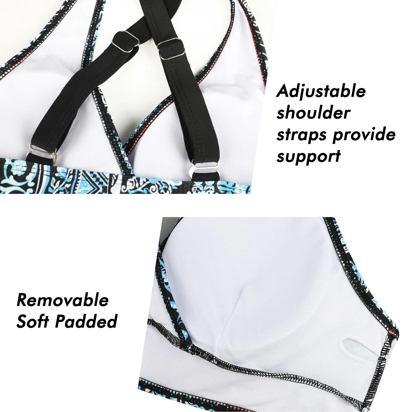 Винтажный Комплект Бикини С Высокой Талией И Ремешком На Шее. Женский Купальник