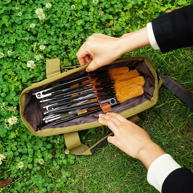 Цепочка для хранения наземных гвоздей с 8 отверстиями