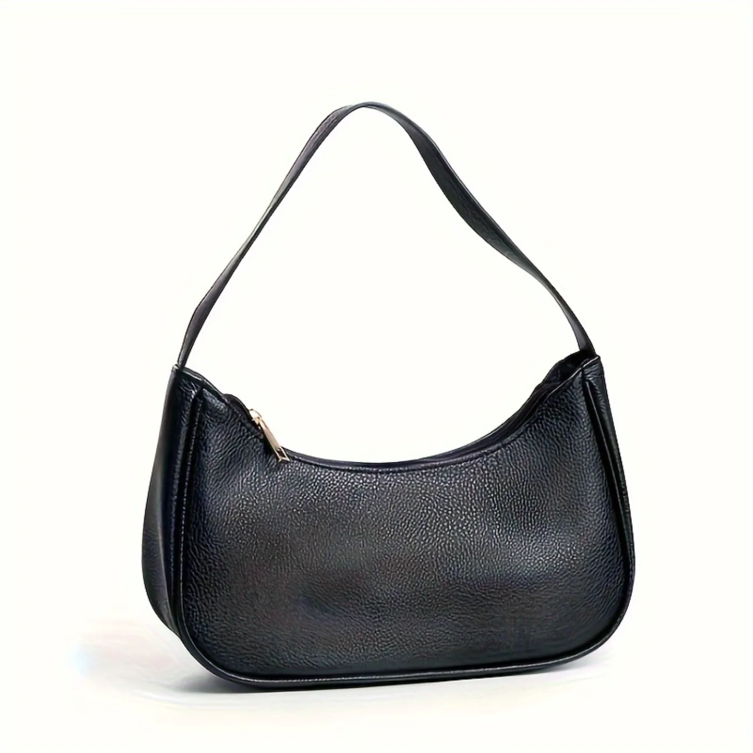 Минималистичная однотонная сумка универсальный кошелек на молнии для подмышек