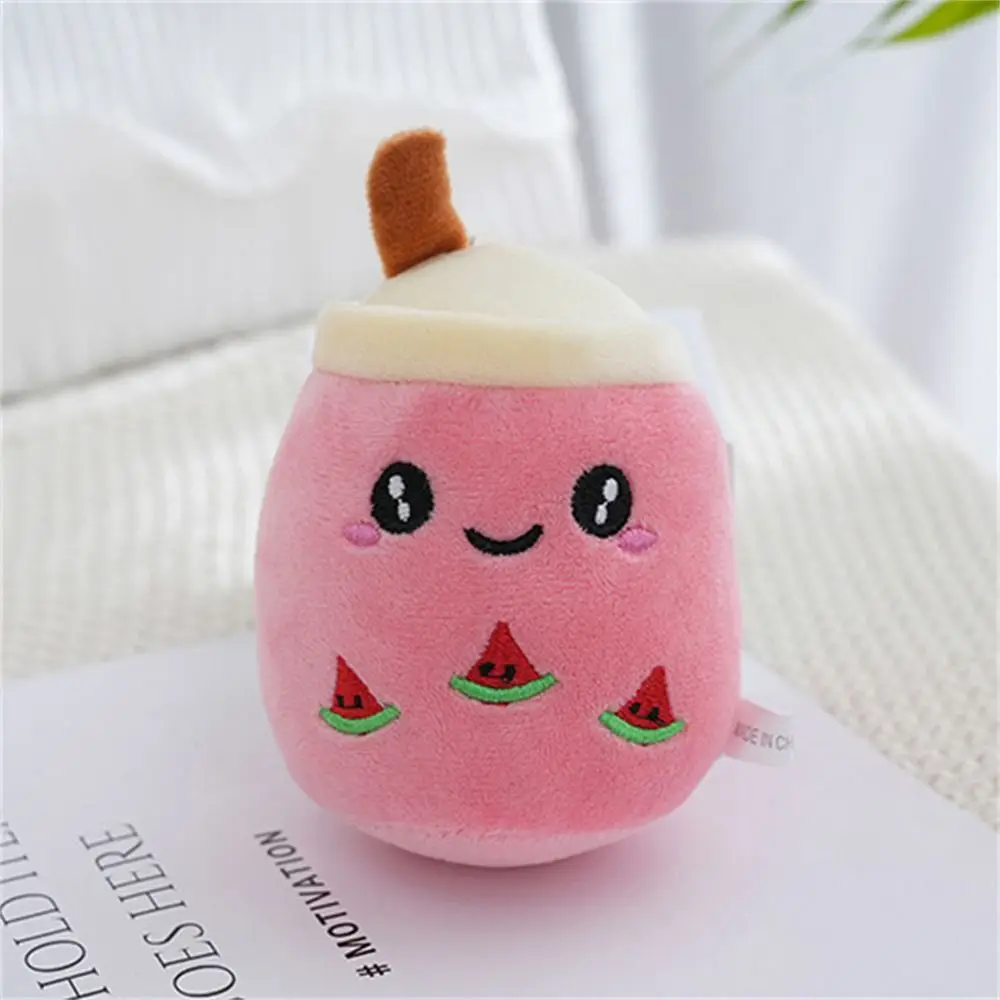 Плюшевая кукла пузырьковый чай брелок Мягкая Boba плюшевые игрушки Kawaii фрукты