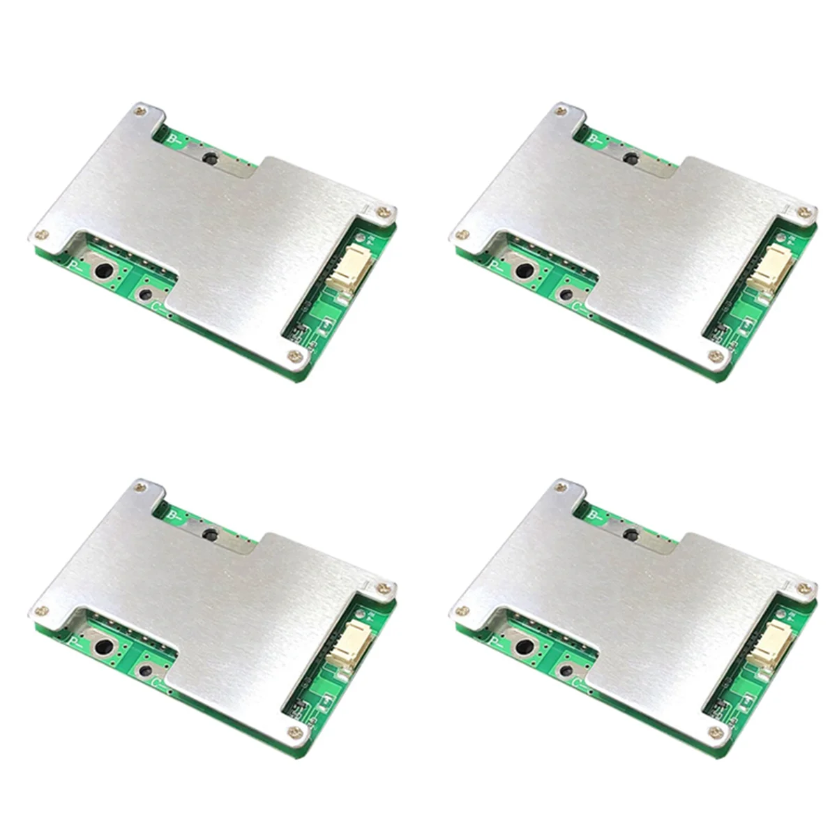 

4X 4S 12V 100A BMS Lithium Battery Charger Protection Board with Power Battery Balance Enhance PCB Protection Board