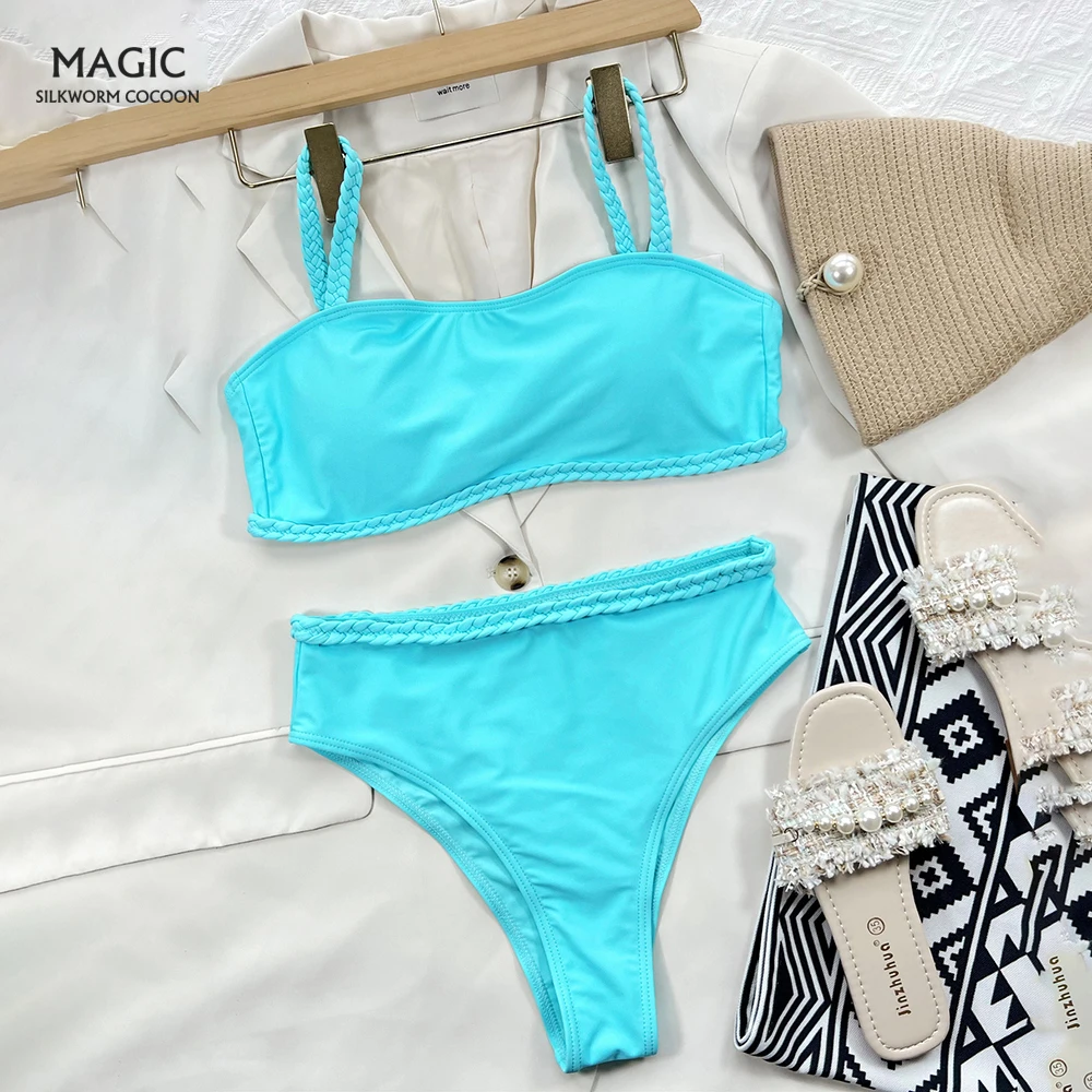 

Sexy Bikini 2022 Swimsuit Women Swimwear Push Up Bikini Set Thong Brazilian Bathing Suit Beach Wear Biquini Bather Female Bikini