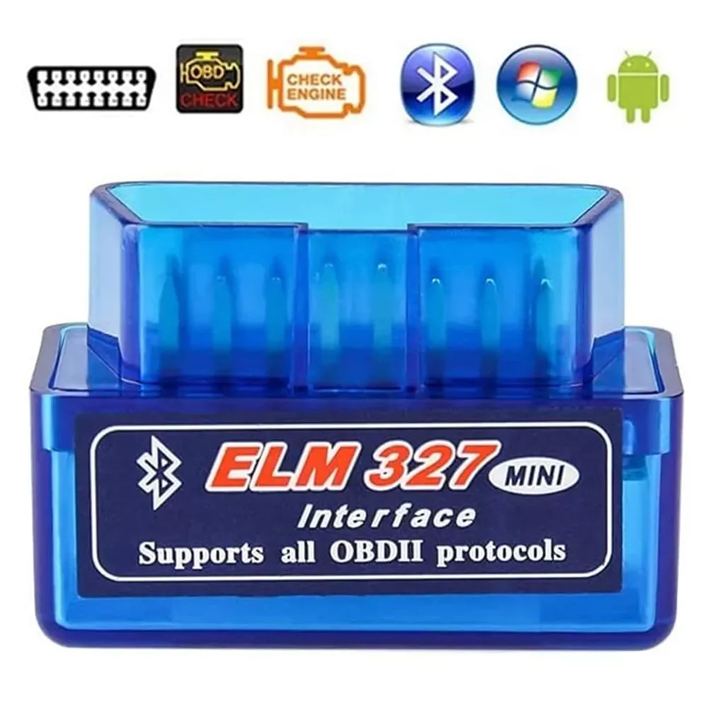 

Диагностический сканер OBD, Версия V2.1, V1.5, Super MINI ELM 327 для Android, Bluetooth, ELM327
