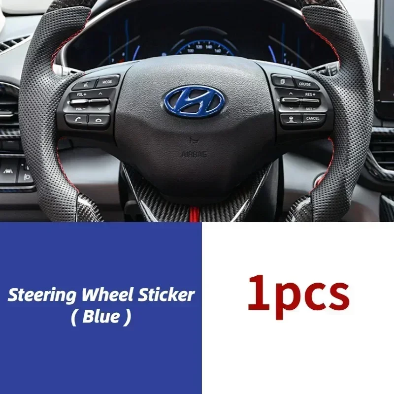 Для Hyundai ABS автомобильный руль логотип эмблема наклейка наклейки Mistra Lafesta Elantra Accent IX35 I20 I30 Sonata Veloster Tucson (art.: 3920ce06ddbf7) - 3920ce06ddbf7