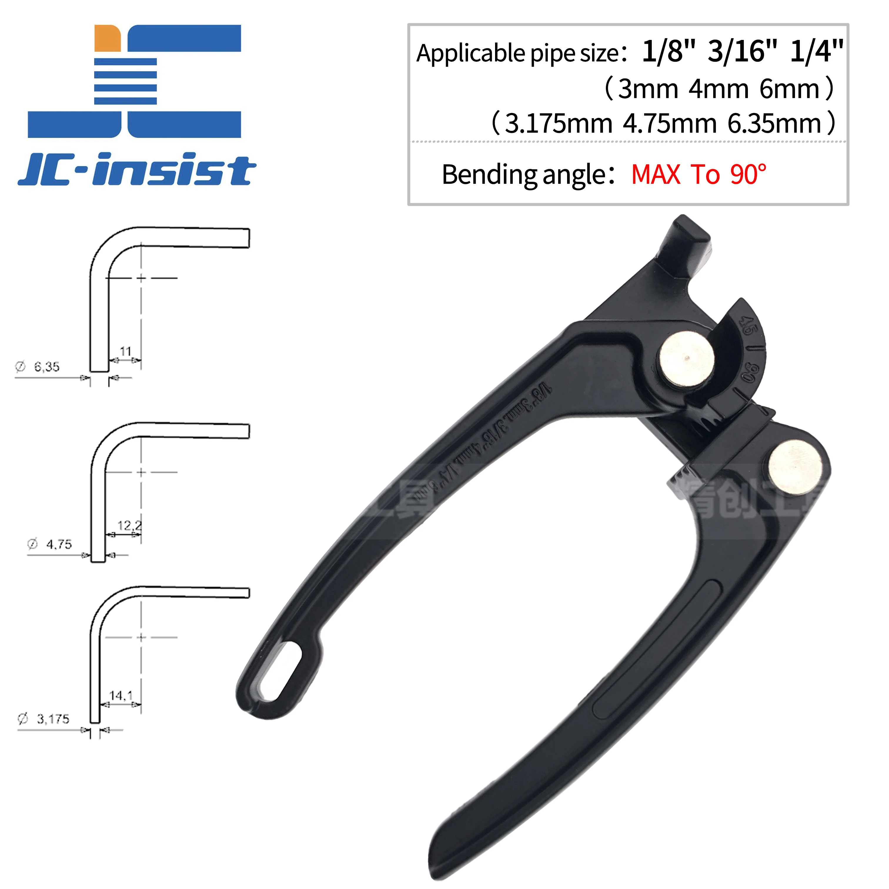 

Ручной трубогибочный станок JC-insist 3 в 1