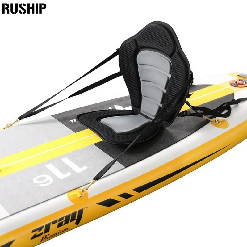 Canoe Surfing Board Inflatable Kayak EVA Seat Adaptation View Surfboard Boat Backrest Seat SUP Seat Storage Bag (Optional)