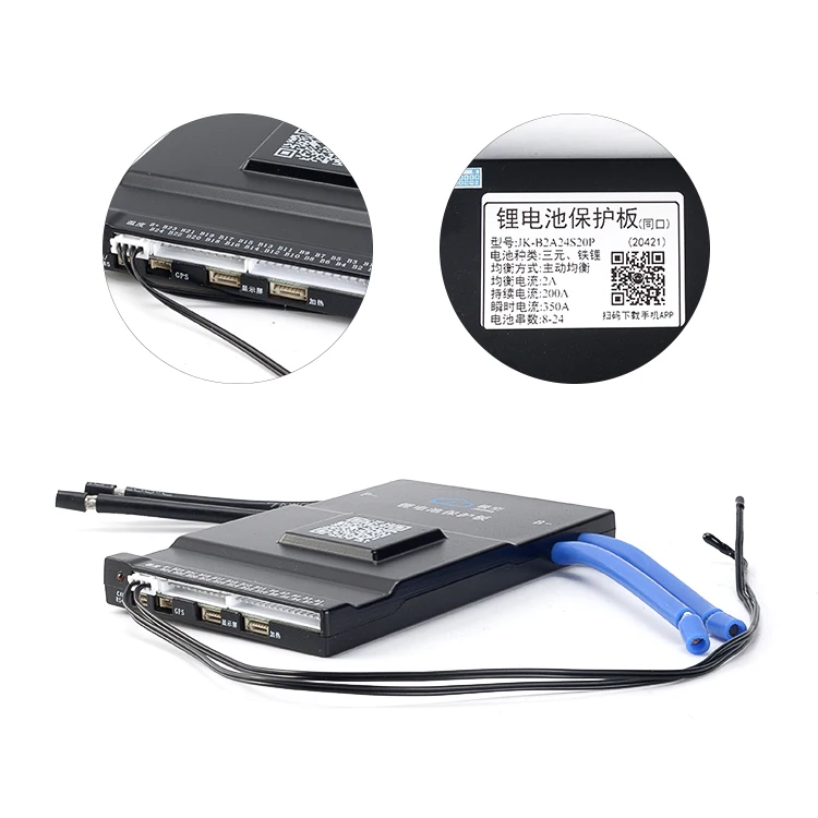 

JK BMSJK-B2A24S20P 2A active balance function Lifepo4 battery BMS