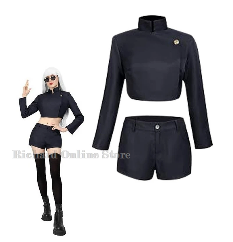 Женский парик для косплея Gojo Satoru