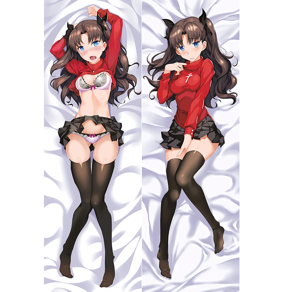 Наволочка для подушки с принтом из аниме Fate Tohsaka Rin Dakimakura Otaku обнимающая фигуру