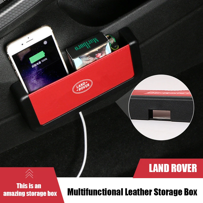 

Автомобильный контейнер для хранения телефона для Land Rover Freelander Range Rover Discovery 1 2 3 4 5 Defender Evoque Sport автомобильные аксессуары для интерьера