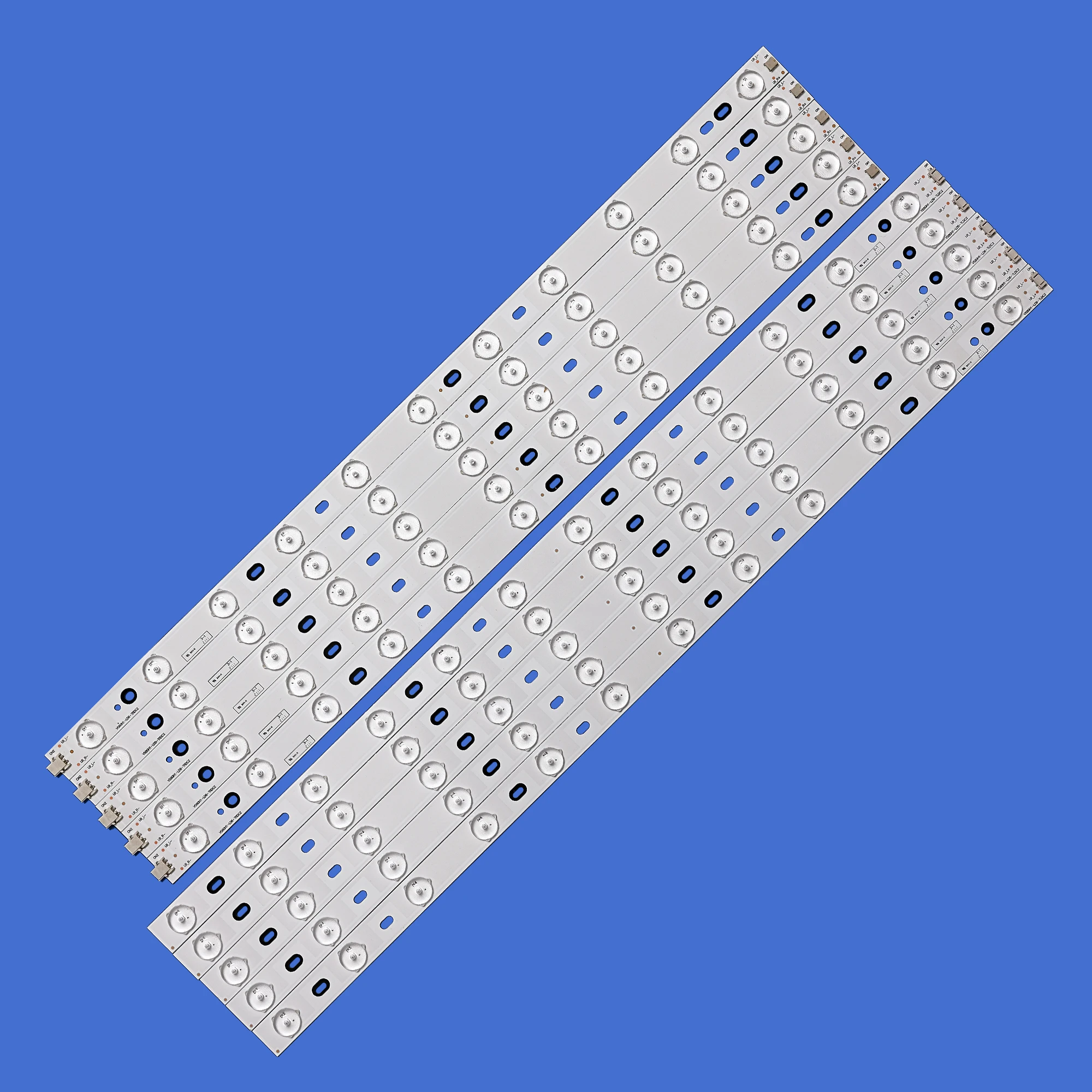 

10 шт./лот для Konka LED58R5500F Skyworth 58E56 0S ЖК-Телевизор с подсветкой коридора/TLDC2 is (5 шт. 11 светодиодов + 5 шт. 12 светодиодов)