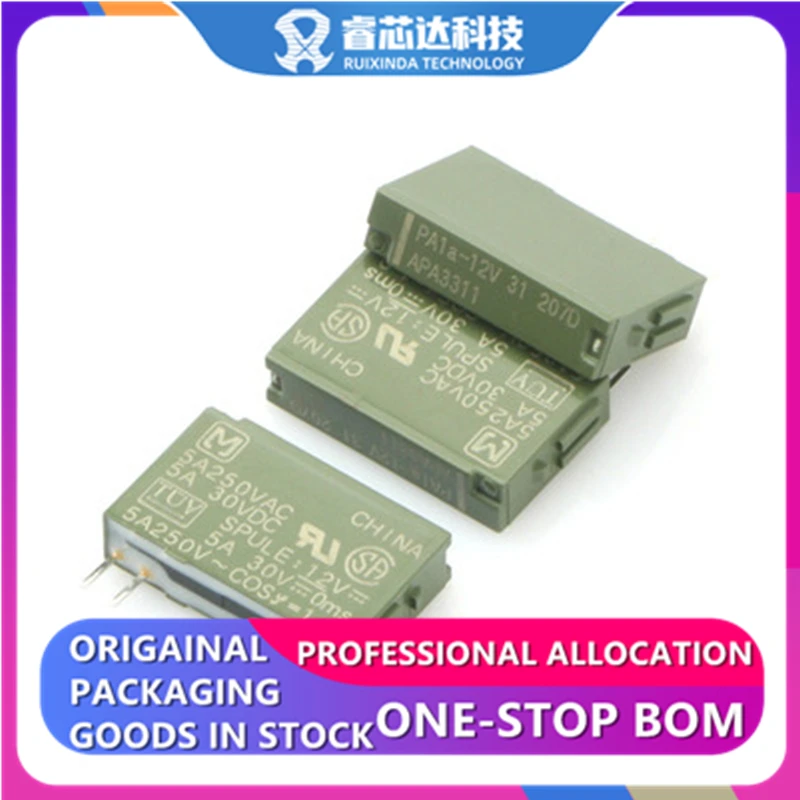 RXDNA PA1a-5V-(APA3319) PA1a-12V-(APA3311) PA1a-24V-(APA3312) APAN3105 (5V) APAN3112 (12V) APAN3124 (24V) RELAY 5A DIP4 NEW