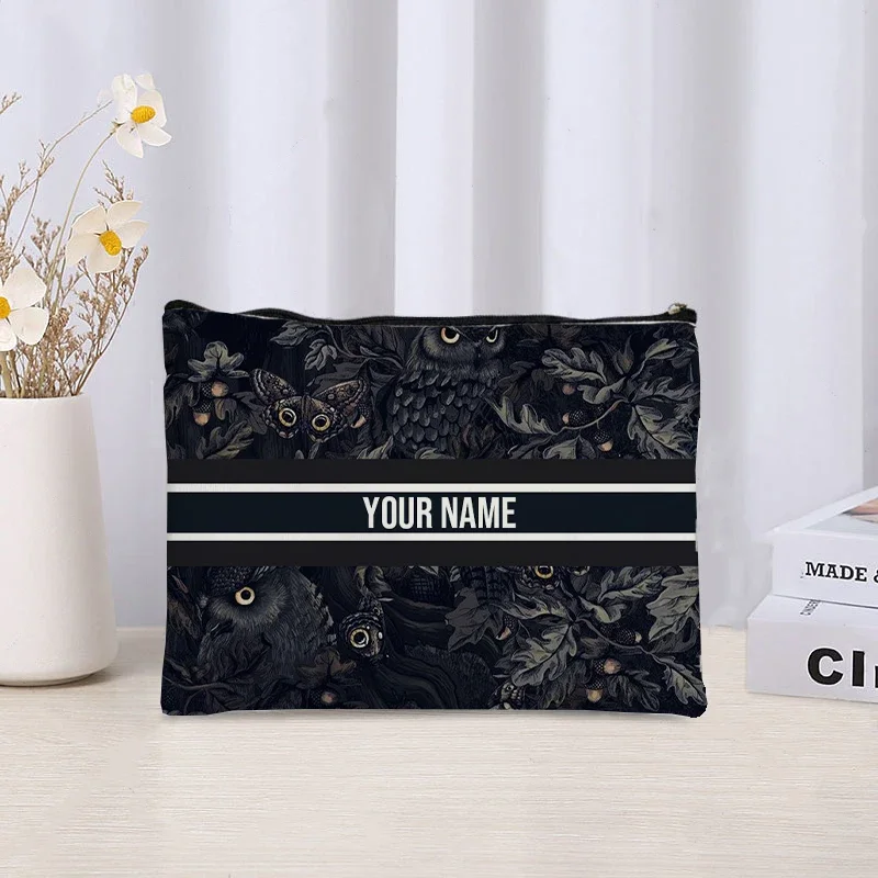 

Косметичка с цветочным принтом