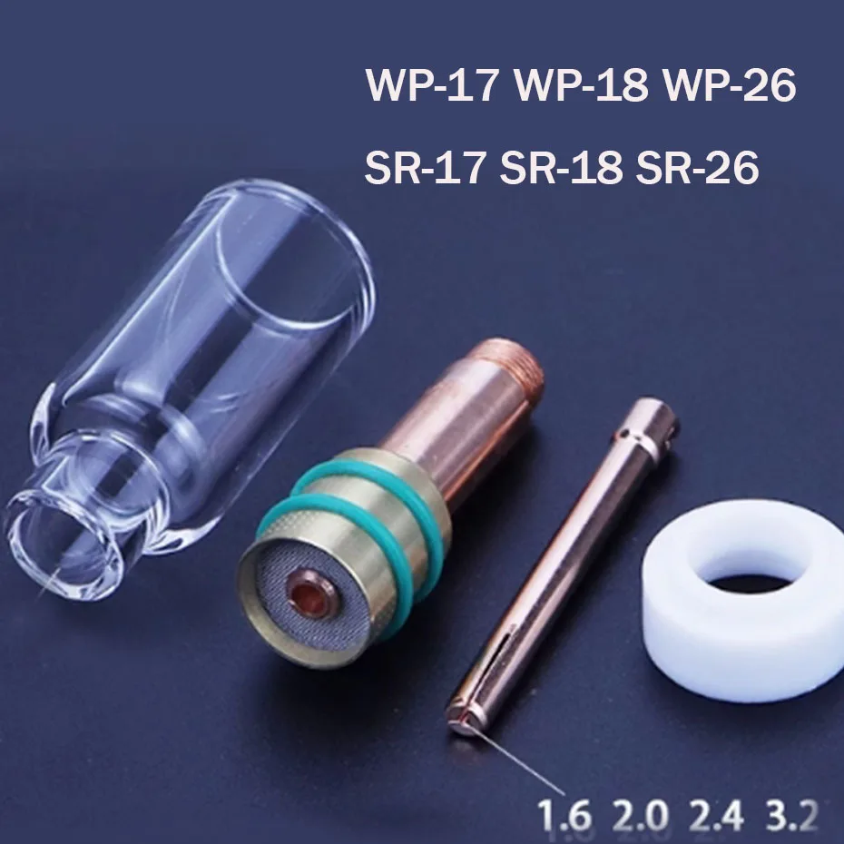 WP-17WP-18WP-26 Аргонодуговый сварочный пистолет прозрачная керамическая насадка