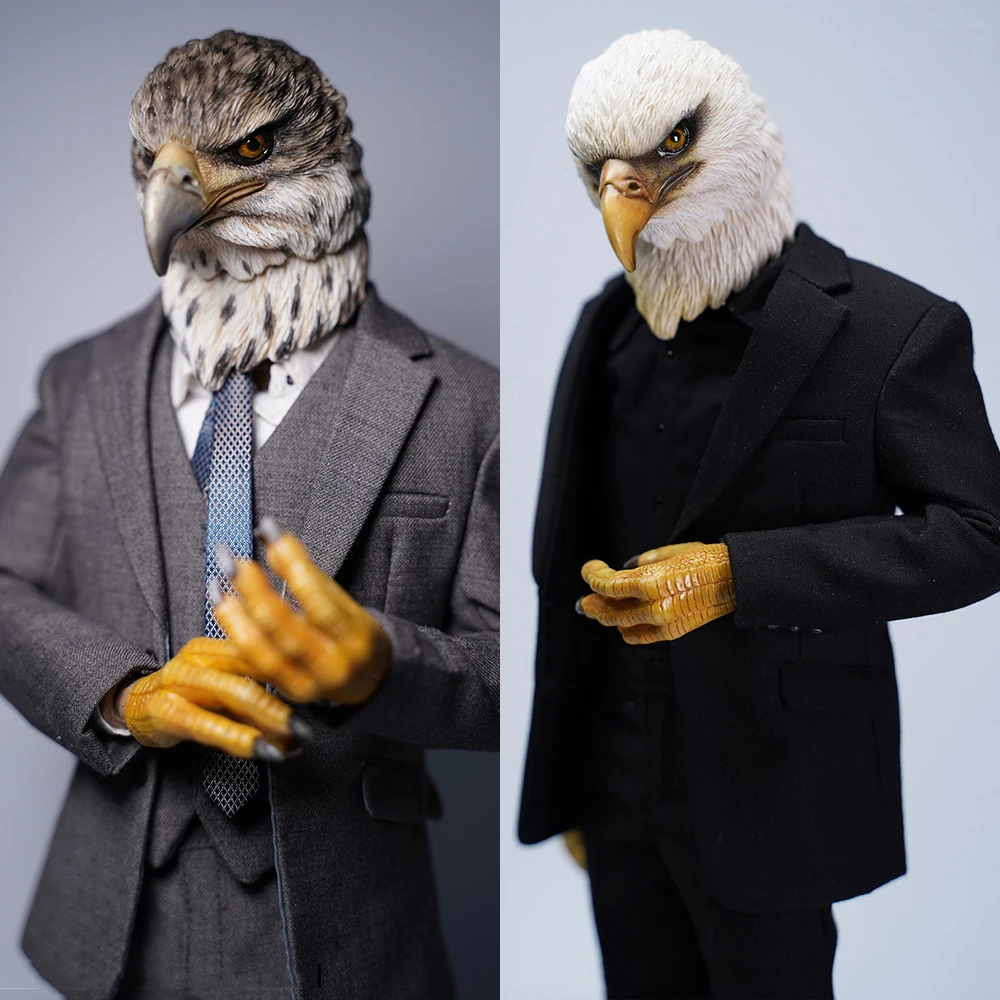 

In Stock Mostoys MS2105 1/6 Scale Bald Eagle Head Sculpt Carved Model for 12" DIY B001 Action Figure Body Doll Accessories