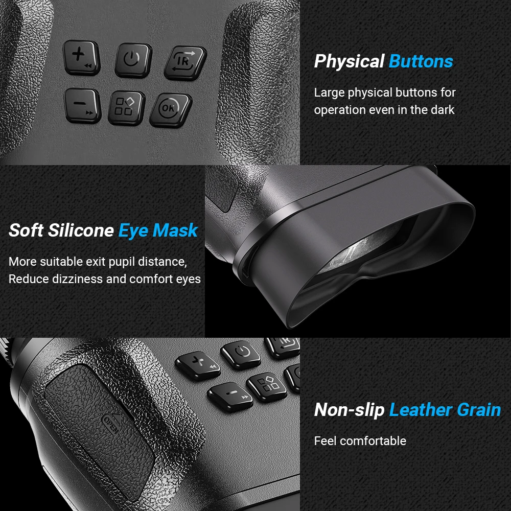 Женский бинокль ночного видения инфракрасный военный Цифровой телескоп для