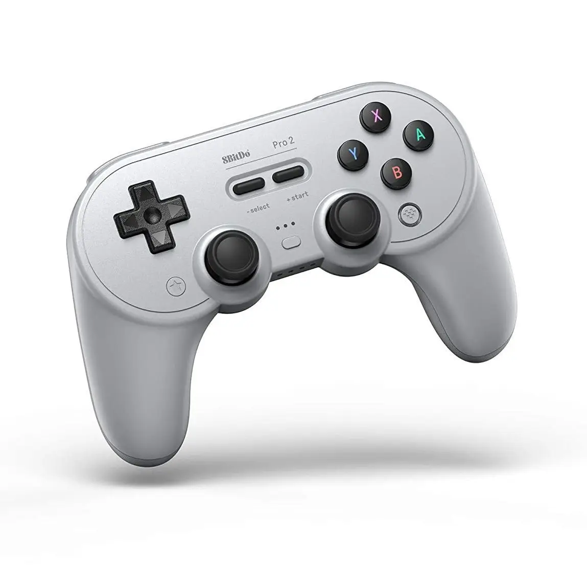 

Геймпад 8BitDo Pro 2, серый, серебристый