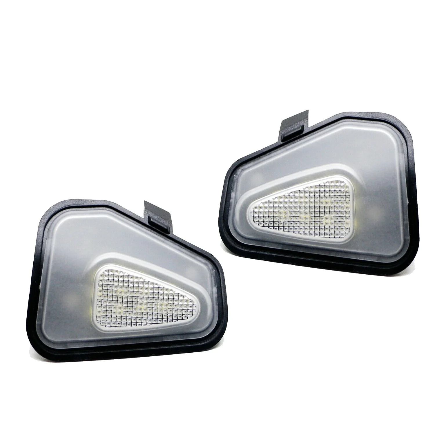 

White LED Side Mirror Lights Under Puddle Lamp for CC Passat B7 Scirocco Eos Jetta 2010-2018 3C8945292,3C8945291
