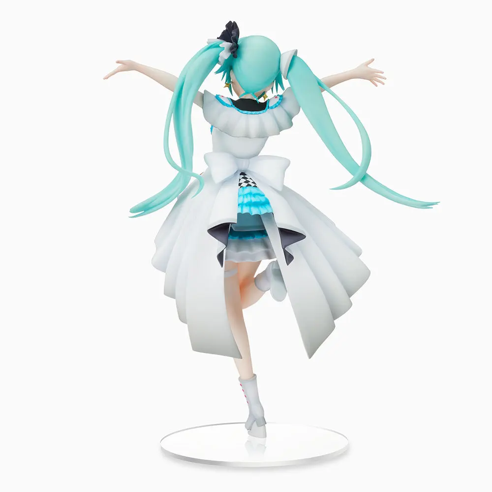 Фигурка героя Sega оригинальная Аниме Vocaloid Miku ПВХ Модель кукла игрушки кавайная