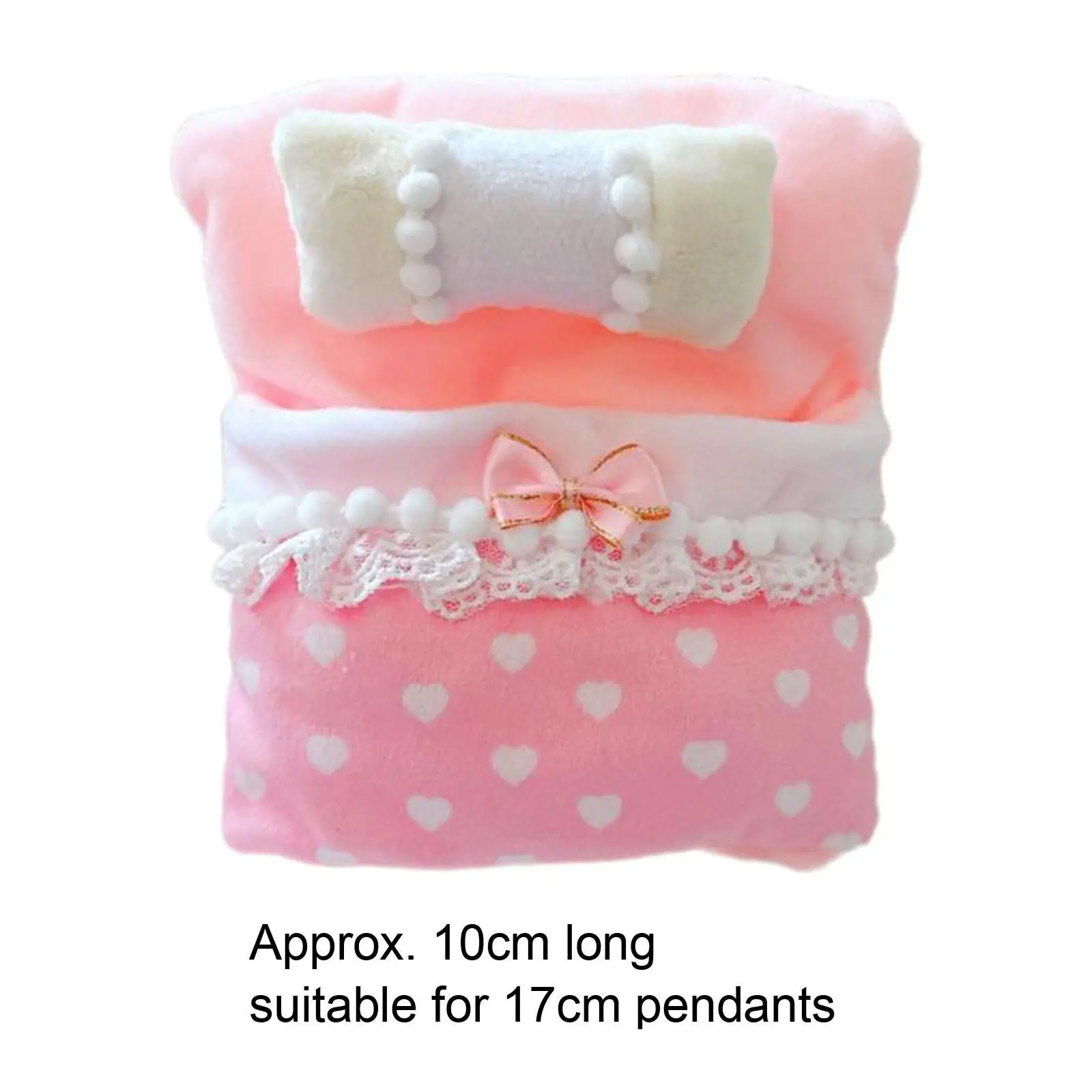 Комплект постельного белья для куклы 3x простыни и подушка одеяла кукол