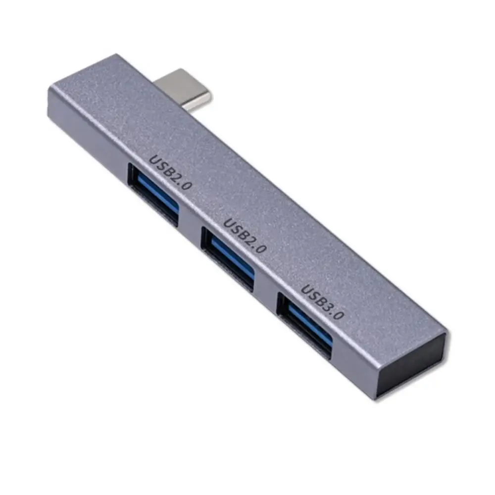 

Splitter 3 Ports Extended Plug High Speed 3-port Docking Station 3in1 3 In 1 Type-c Hub Laptop Computer Notebook Accessories