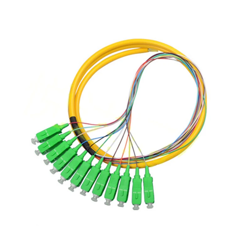 

armored fiber optic patch cord 12 CORE SC APC