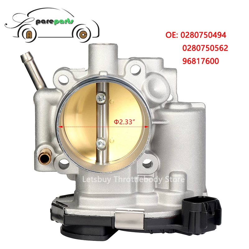 Дроссельная заслонка 54 мм для корпуса Chevrolet Cruze 1 6 Thottle 0280750494 0280750562 96817600 |