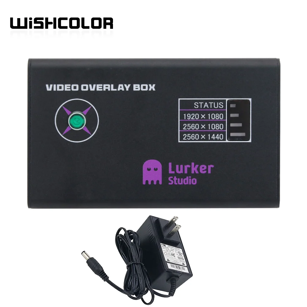 

Wishcolor DMAlurker 2K (144Hz) DMA Fusion Video Overlay Box for Silver Shield Leet Captain Terminator DMA