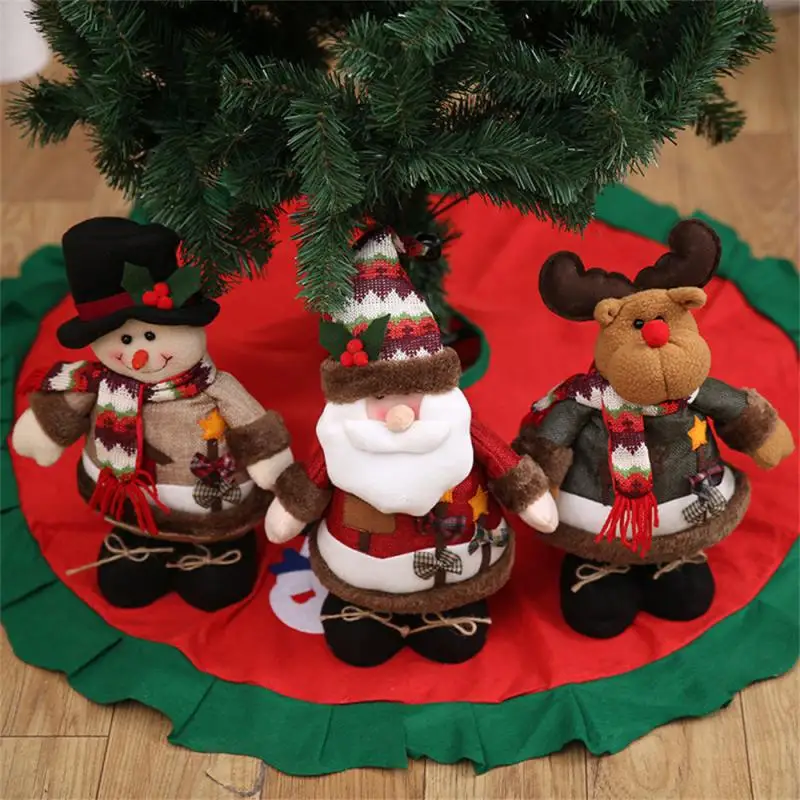 

Snowman Doll Soft And Comfortable Santa Claus Ornaments Fine Workmanship Comfortable Gifts Ornaments High Quality Plush Toy