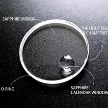 Rolex 32.7/32.4/30.4/27.9/29.4/29.1 calendar table mirror sapphire crystal watch glasses 