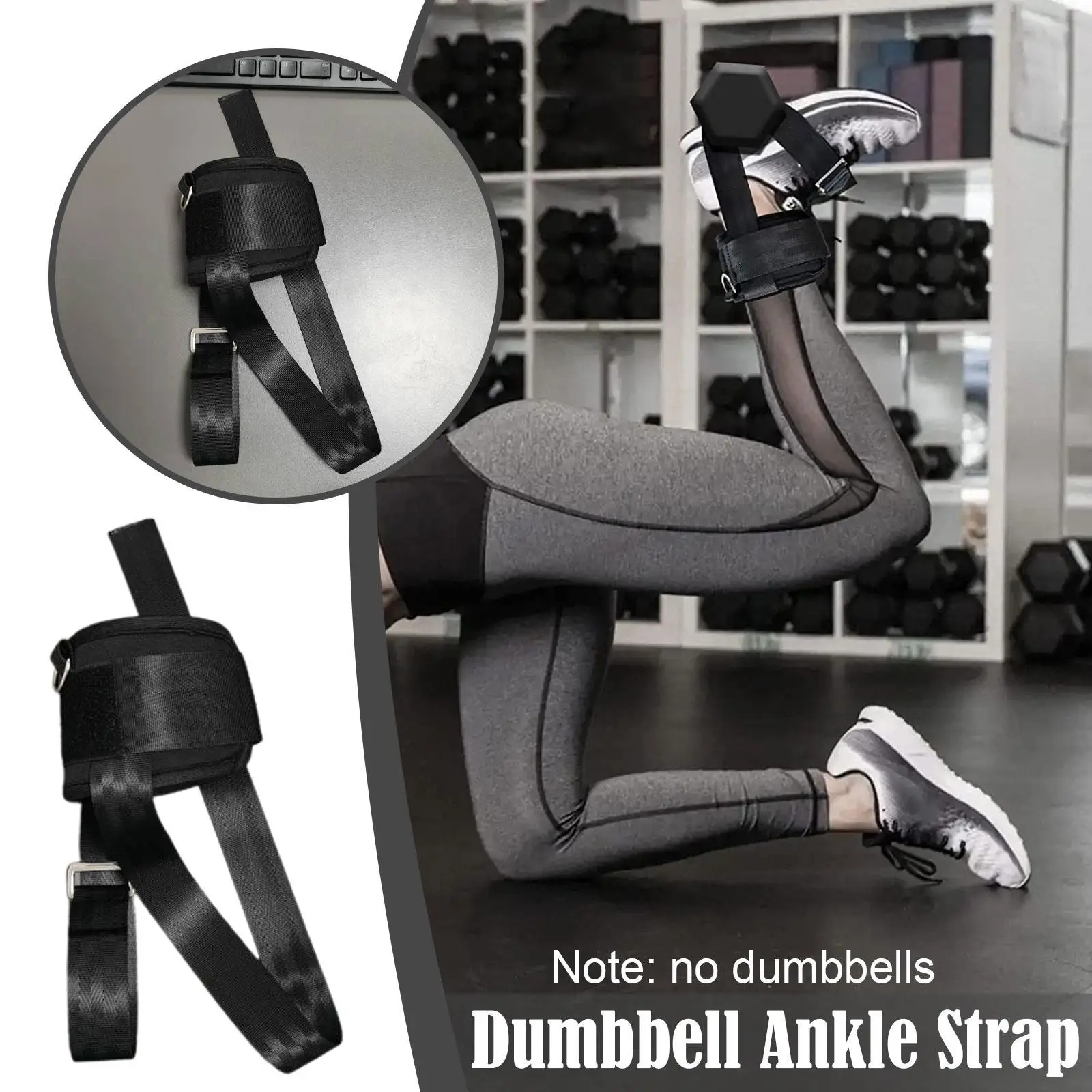 

Adjustable Weight Dumbbell Ankle Straps Weight Lifting Shoe AttachmentAnkle Straps Leg Curl Machine Accessories