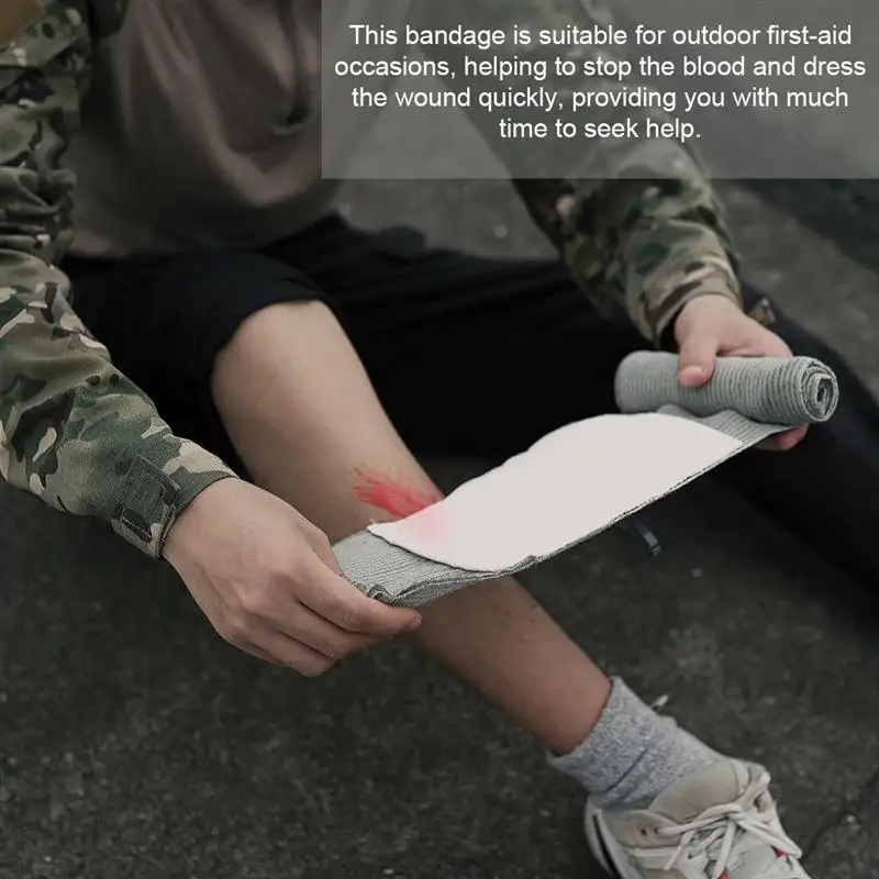 Бандаж для экстренных травм компрессионный бандаж жгут стерильная фототравма