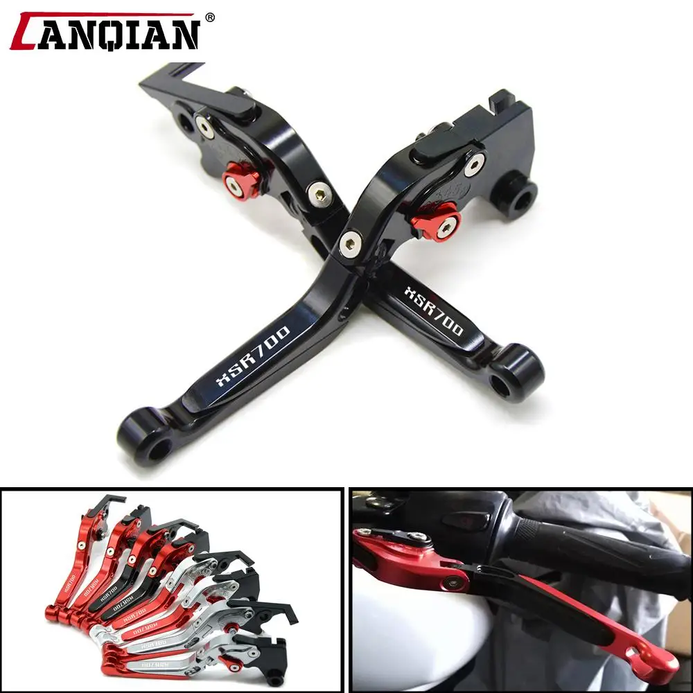 

For Yamaha XSR 700 XSR700 ABS 2016 2017 2018 2019 2020 Motorcycle CNC Aluminum Adjustable Folding Extending Brake Clutch Levers