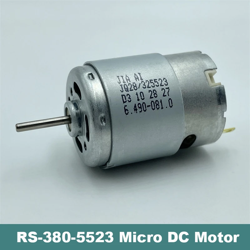

RS-380 Micro 28mm Electric Motor DC 3V-7.4V 26800RPM High Speed Large Torque Carbon Brush Strong Magnetic Motor DIY Toy Car Boat