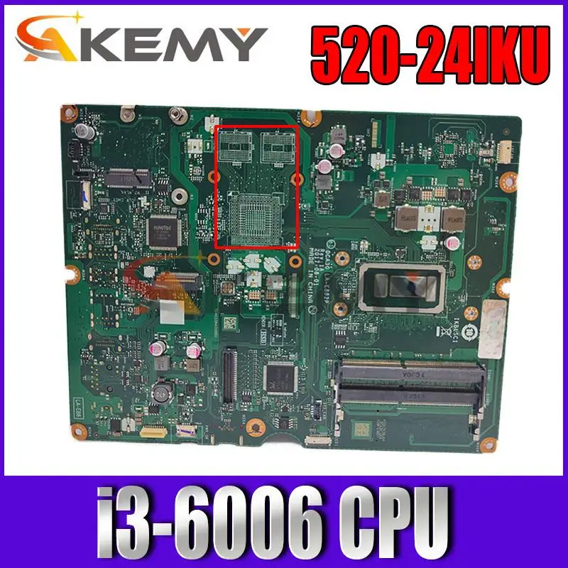 Материнская плата все-в-одном для Lenovo AIO 520-24IKU CPU: I3-6006 UMA DDR4 LA-E882P FRU 01LM126 | Компьютеры