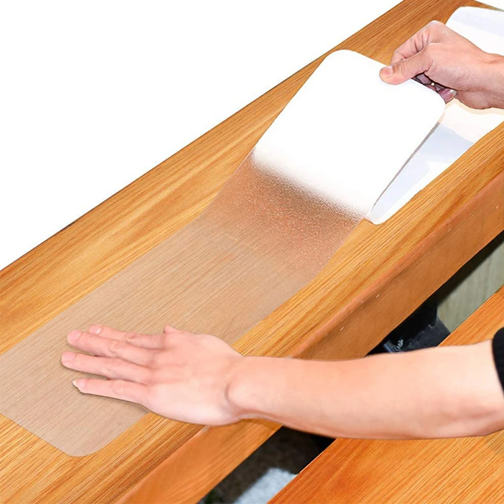 

15Pcs Non-Slip Stairs Steps Sticker Waterproof Self Adhesive Stickers Night Safety Anti Slip Strips Tape For Stairs Bath Floor