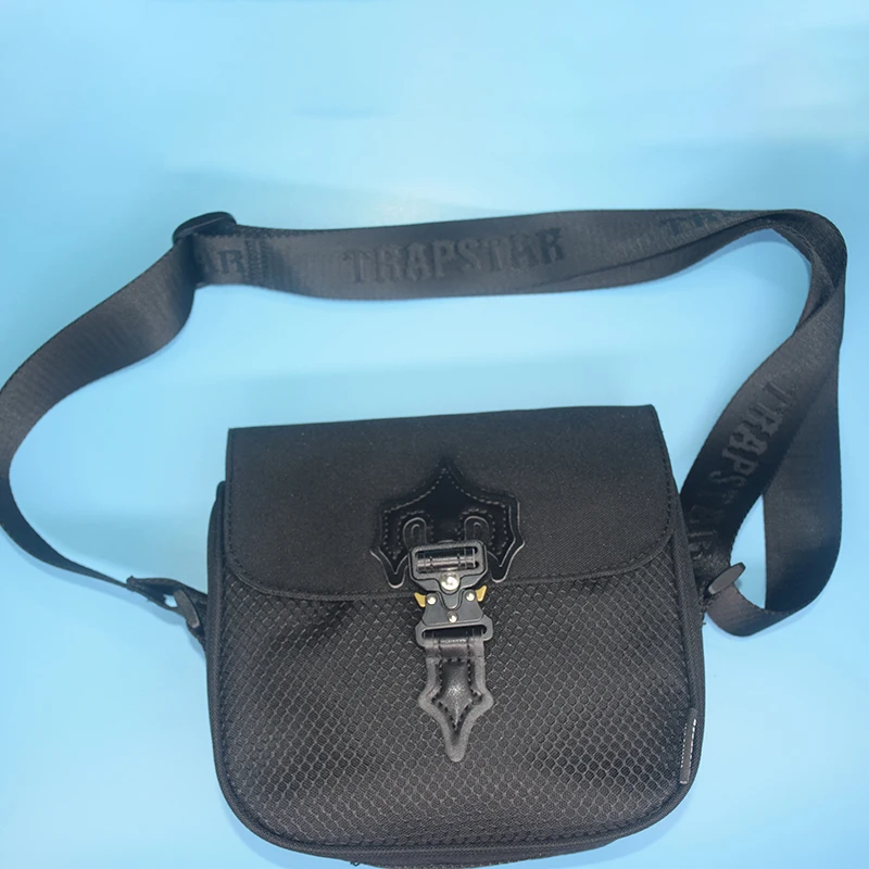 

Trapstar Shoulder Bag Men Women Fashion 1:1 Reflective High Quality Luxury Brand Trapstar Crossbody Bag Black Blue Dropship
