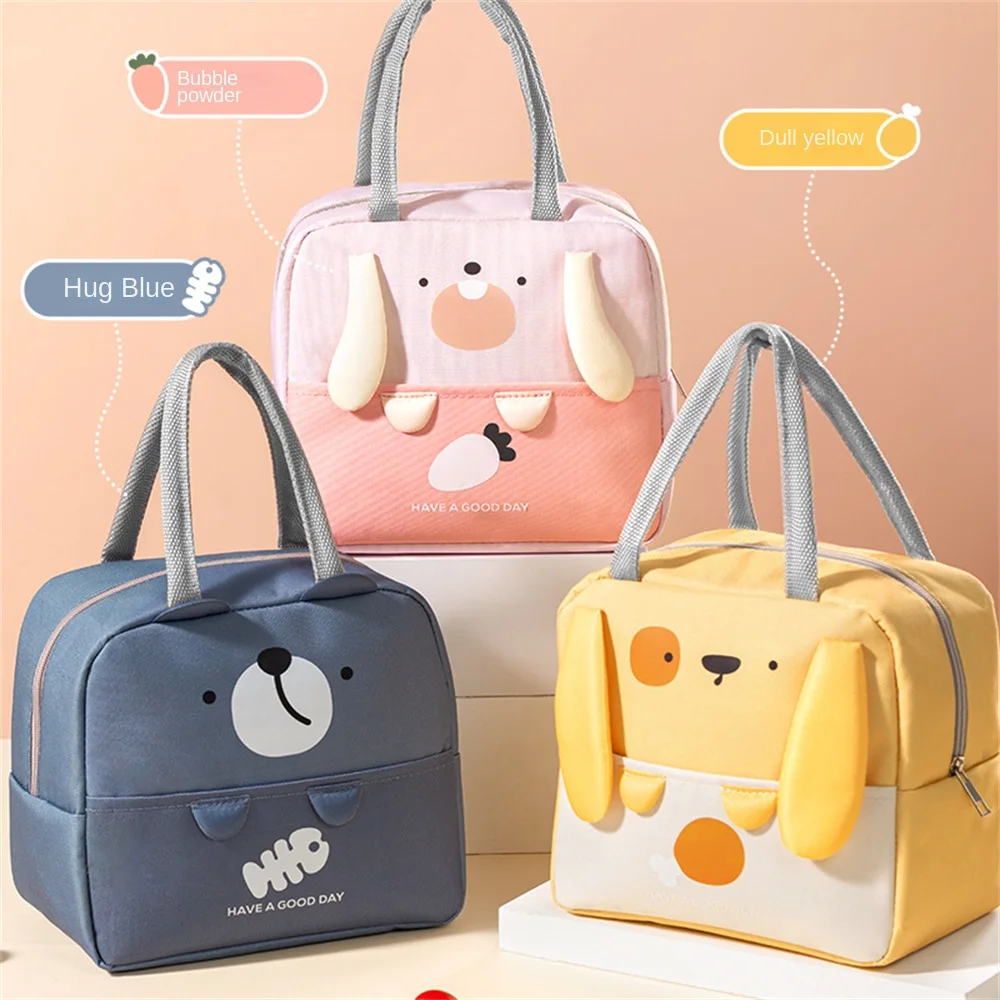 

High Color Value Cooler Bags Camping Picnic Bag Travel Portable Lunch Box Bag Household Multifunctional Bento Box New Lunch Bags