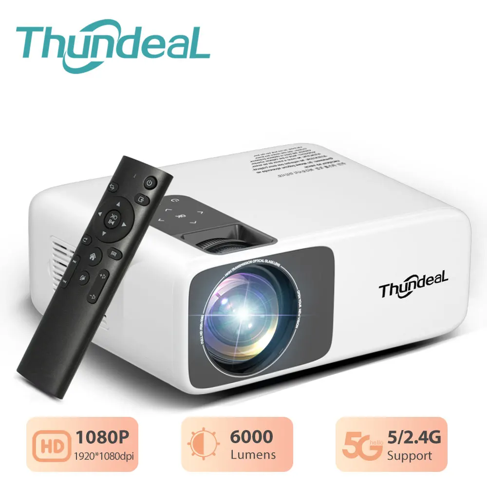 Проектор ThundeaL TD93Pro Full HD 1080P 2K 4K Wi-Fi Android |