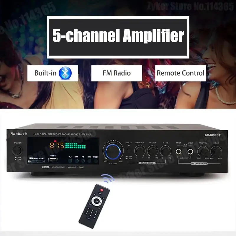 Цифровые Bluetooth усилители Hi-Fi