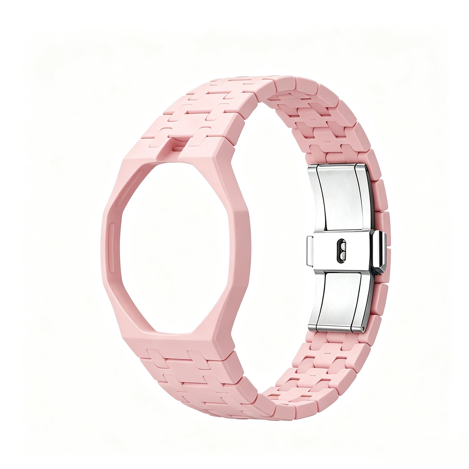 Фото Комплект для модификации часов Swatch x AP Royal Pop Bioceramic: корпус, ремешок, карманный механизм для замены браслета на наручный. №3